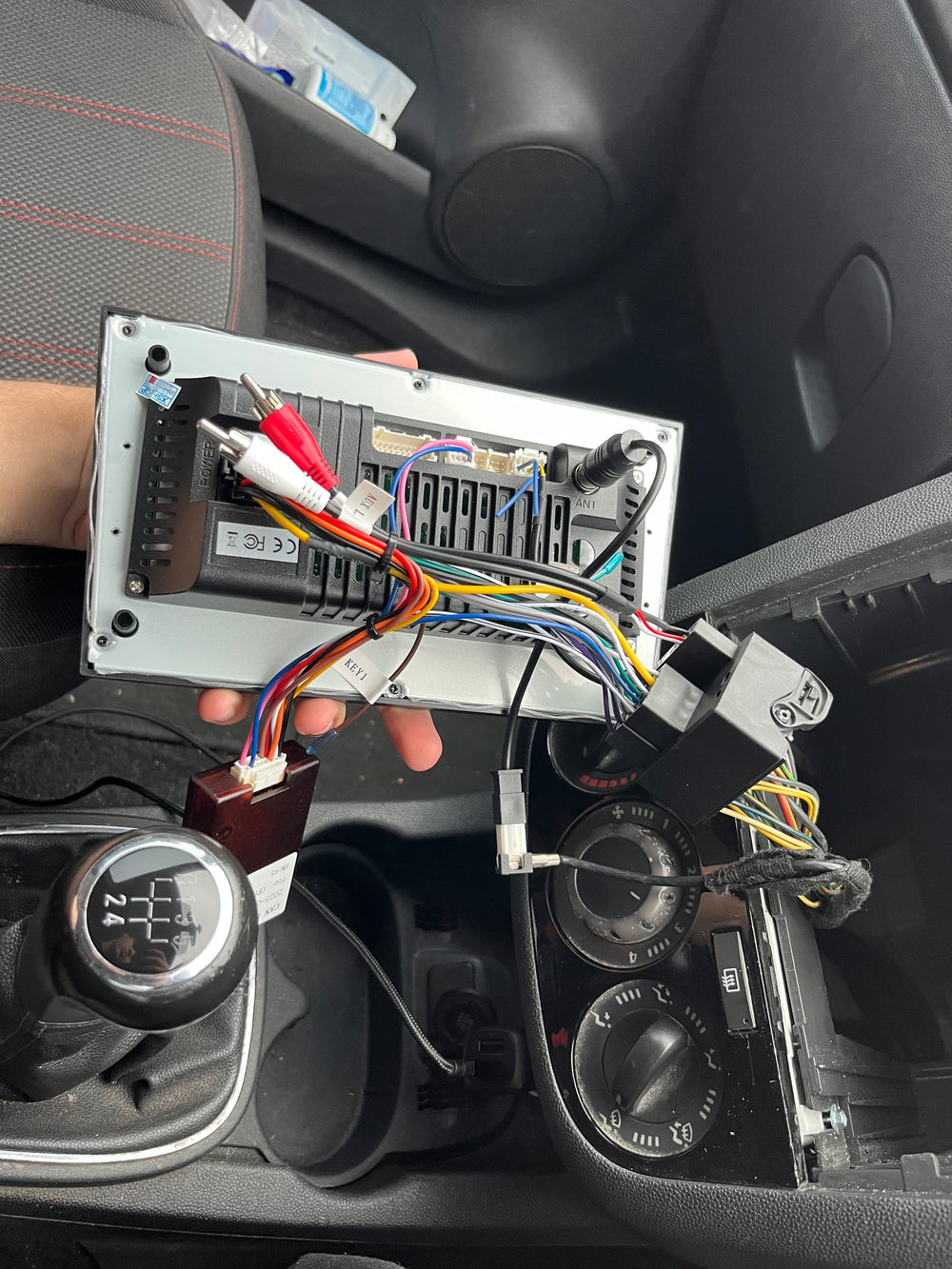 Connect the supplied wiring